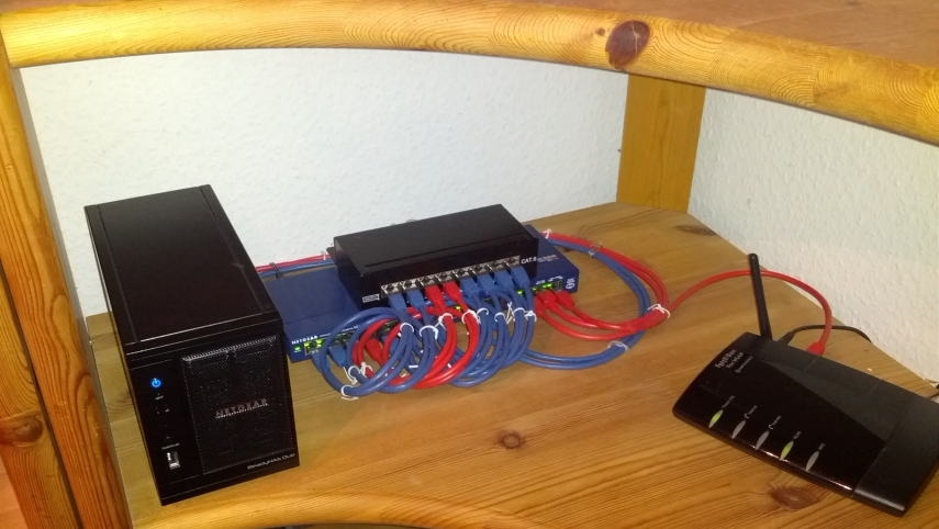 Heimnetzwerk mit 12 Anschlüssen - ComputerBase Forum