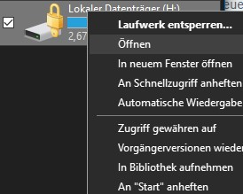 Bitlocker Screenshot