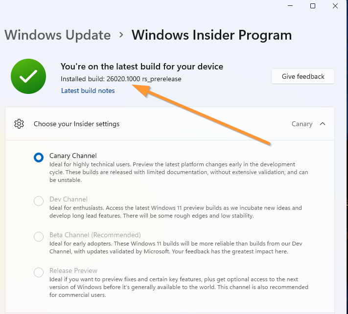 Windows Insider Release Preview ausgegraut ComputerBase Forum