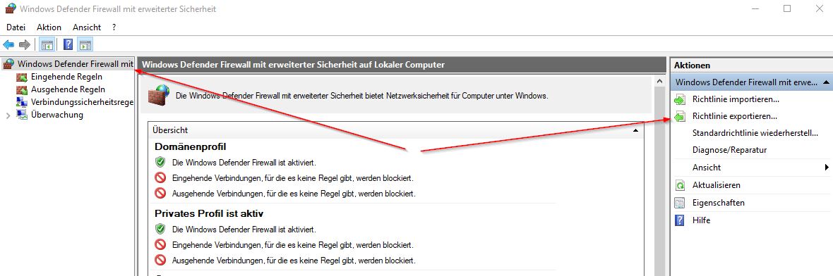 2018-07-09 17_23_20-Windows Defender Firewall mit erweiterter Sicherheit - Richtlinie exportie...jpg