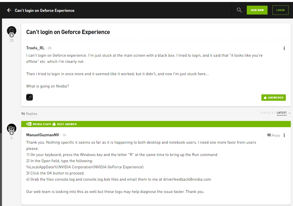 2019-10-22 17_51_36-Can't login on Geforce Experience _ NVIDIA GeForce Forums - Yandex Browser.jpg