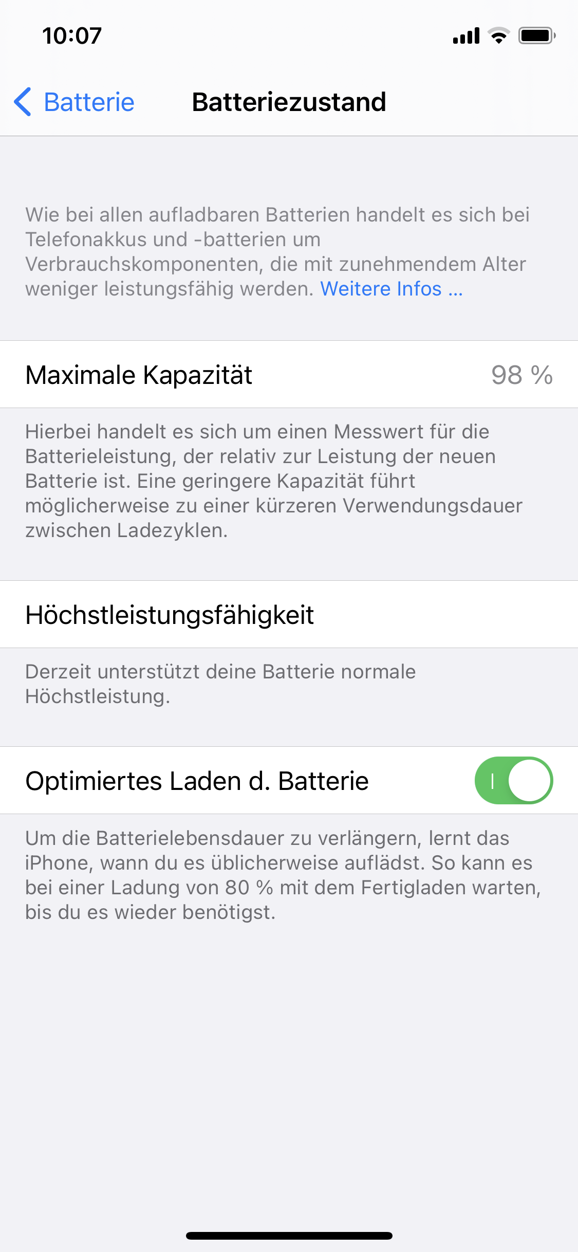 iPhone 11 Pro geringe maximale Batterie Kapazität ComputerBase Forum
