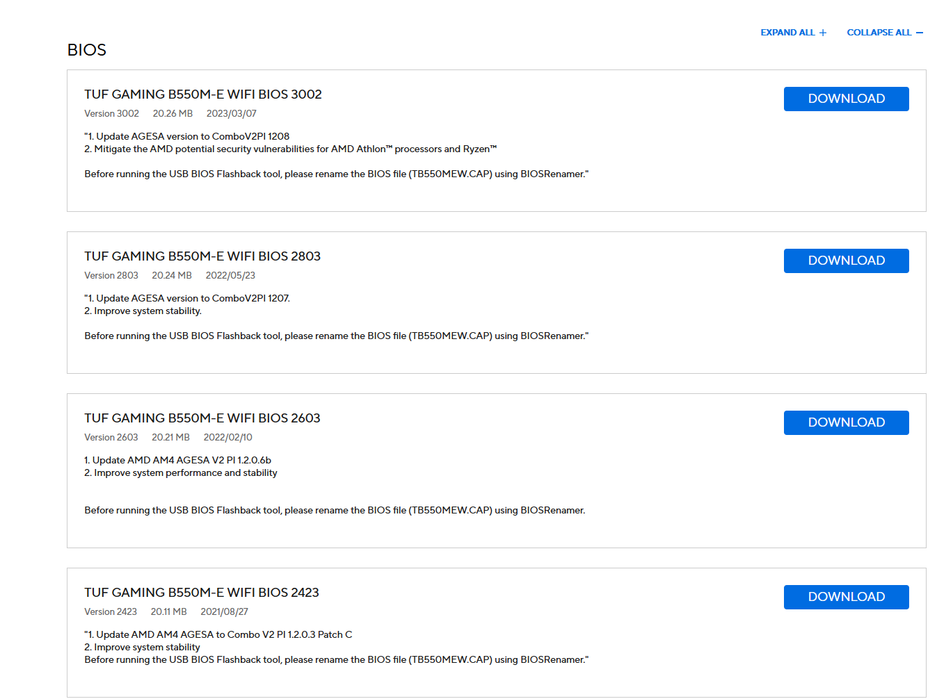 2023-05-10 21_22_40-TUF GAMING B550M-E WIFI｜Motherboards｜ASUS Global – Mozilla Firefox.png