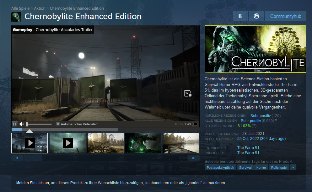 2023-08-25 10_26_35-Chernobylite Enhanced Edition bei Steam – Mozilla Firefox.png
