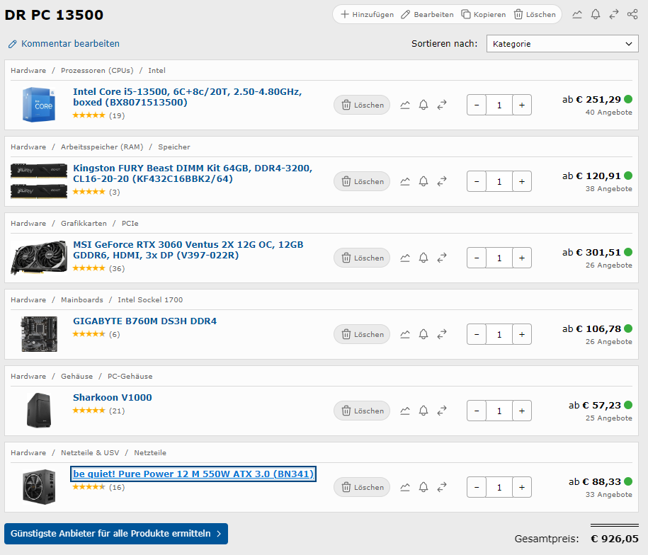 2023-12-25 10_30_37-DR PC 13500 _ Wunschlisten Geizhals Österreich.png