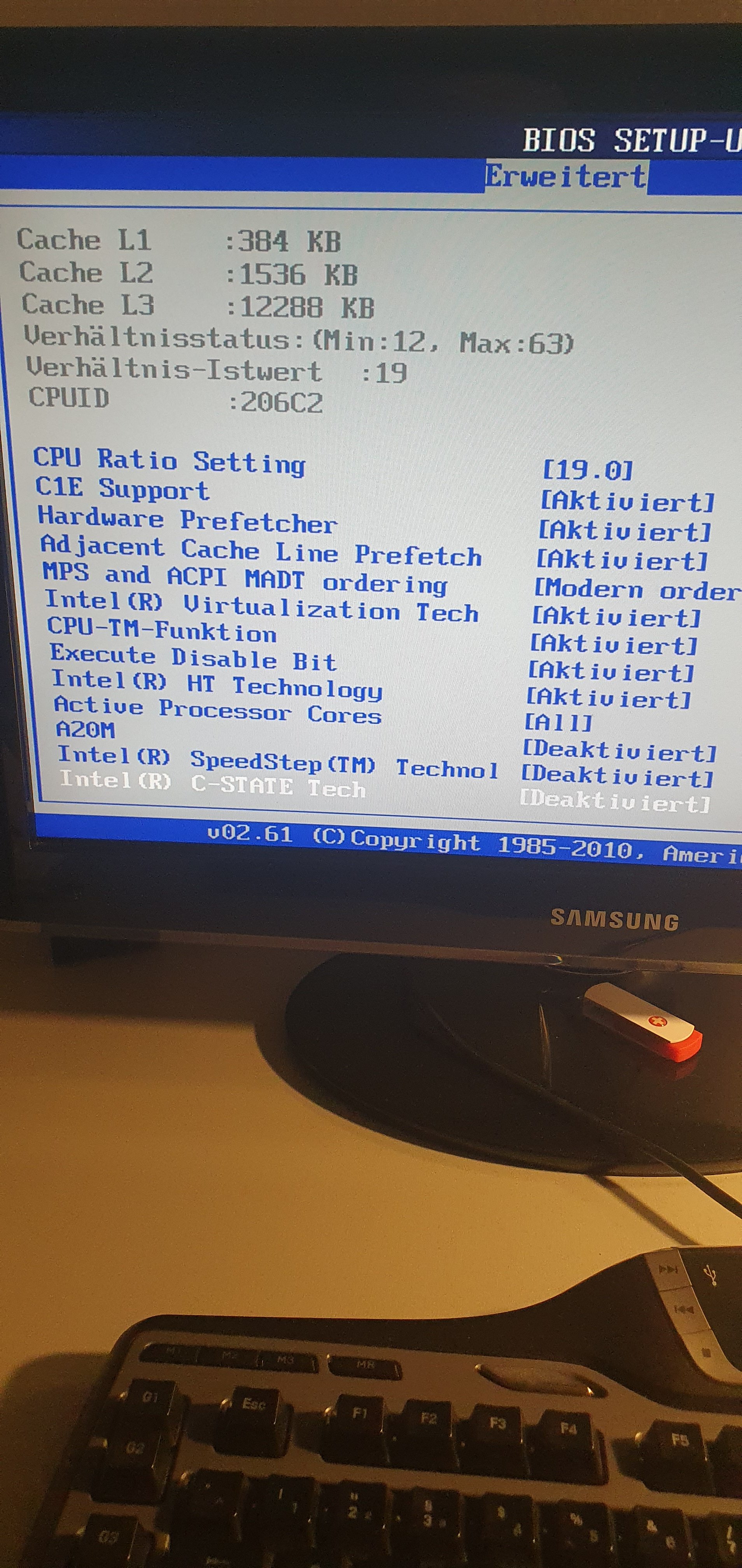 CPU Multiplier wird nicht übernommen ComputerBase Forum