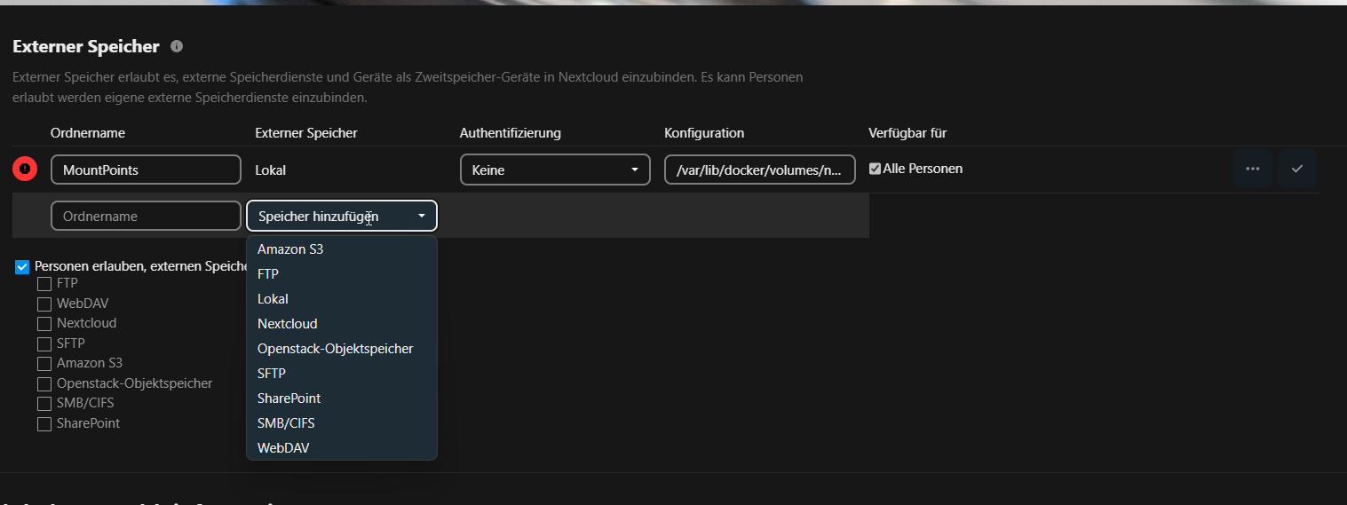 2025-04-29 20_29_45-Externer Speicher - Verwaltungseinstellungen - SpaceDuckGo und 11 weitere ...png