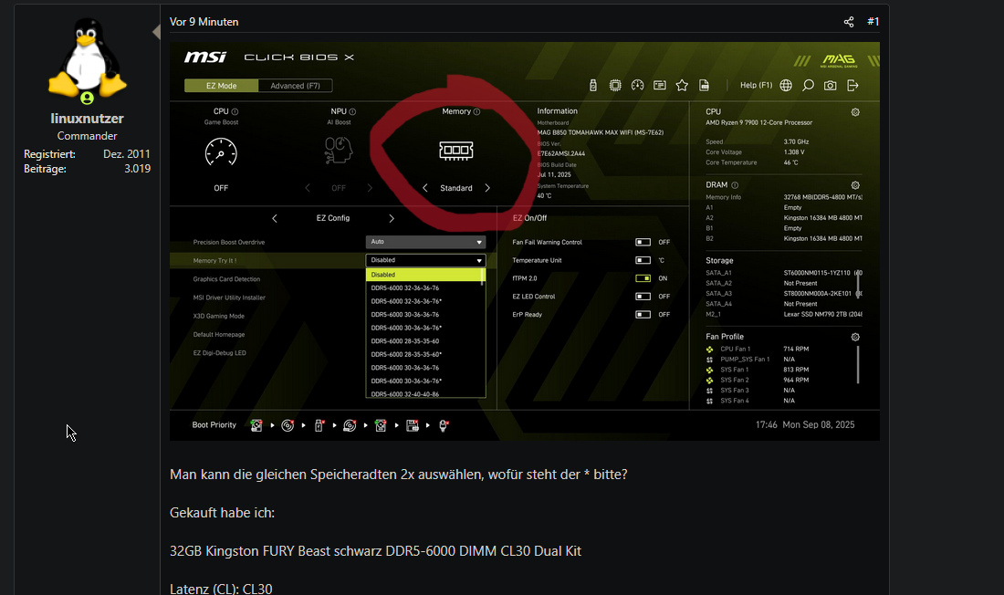 2025-09-08 20_42_33-MSI MAG B850 TOMAHAWK MAX WIFI UEFI_ Was bedeutet der Stern beim RAM_ _ Co...png