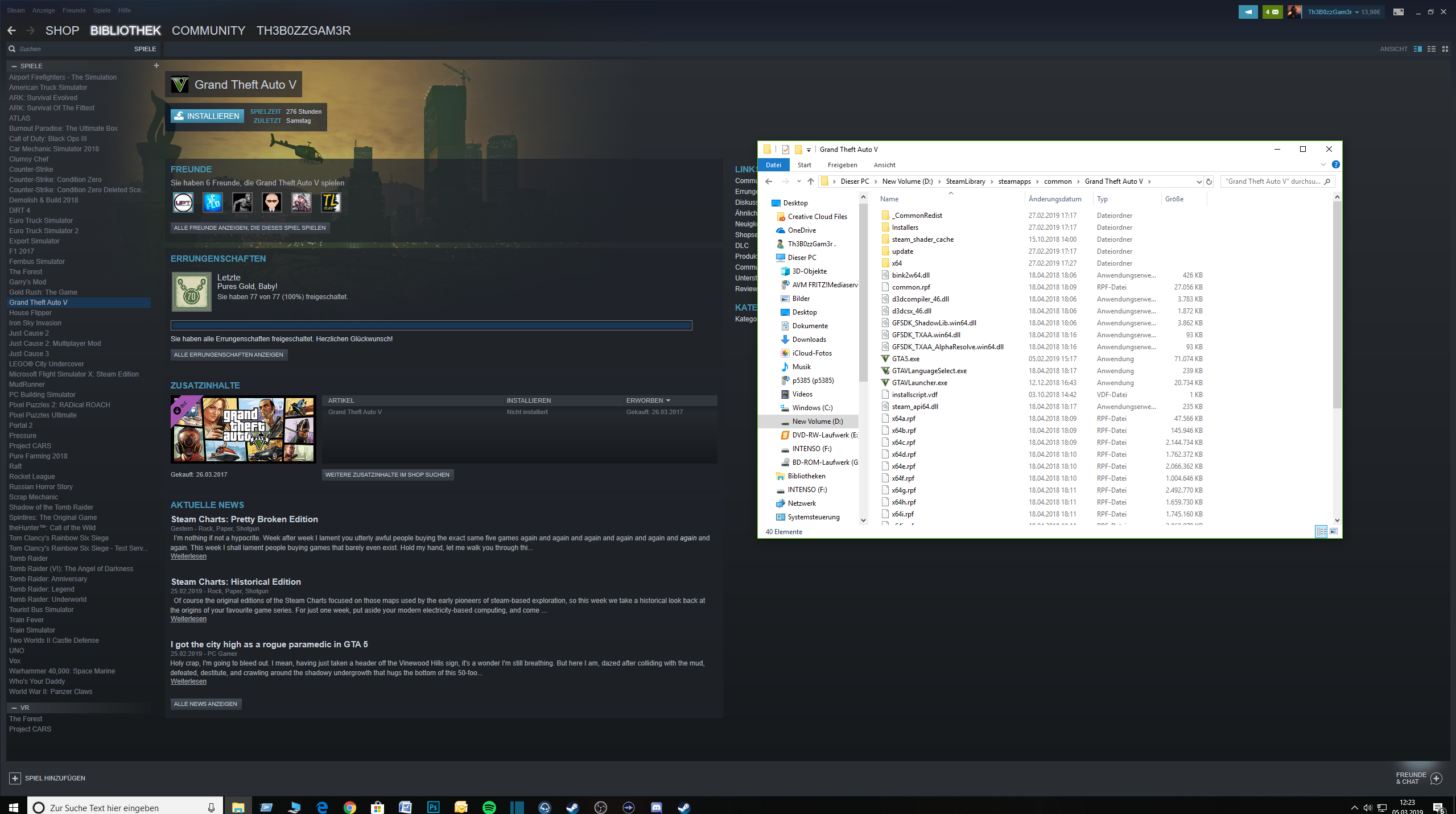 Es sind auch alle Dateien da