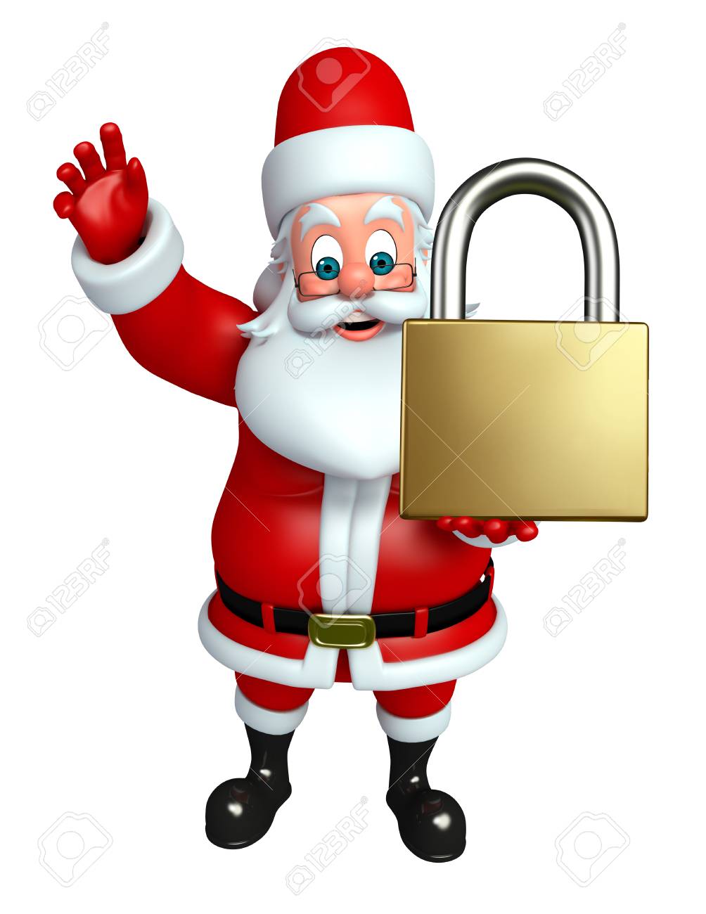 45095958-3d-rendered-illustration-of-santa-claus-with-lock.jpg