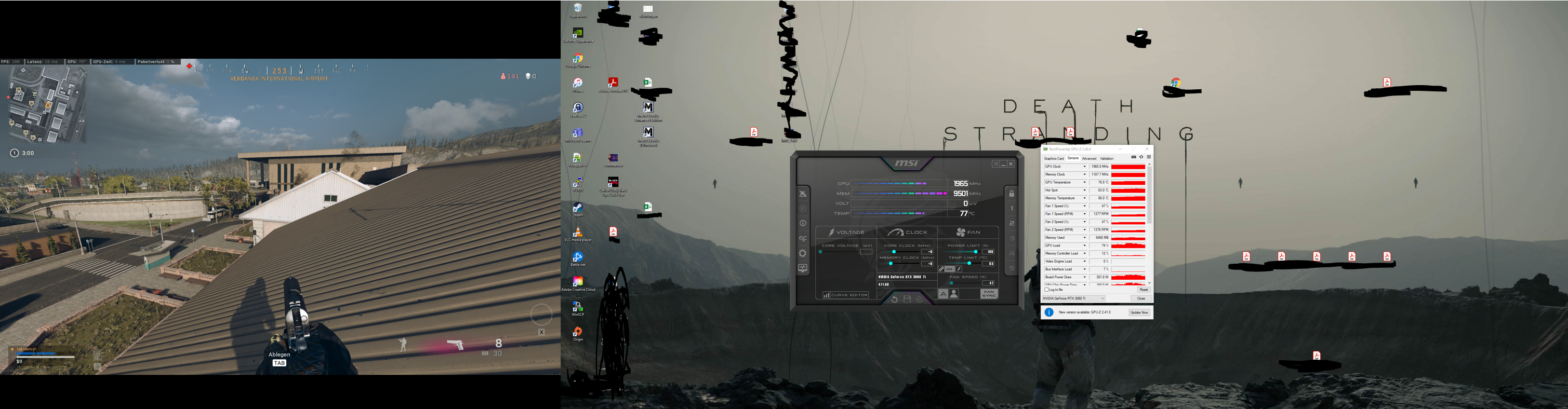 77 grad 1377 RPM 301 Watt @ Stock Gaming Bios.PNG