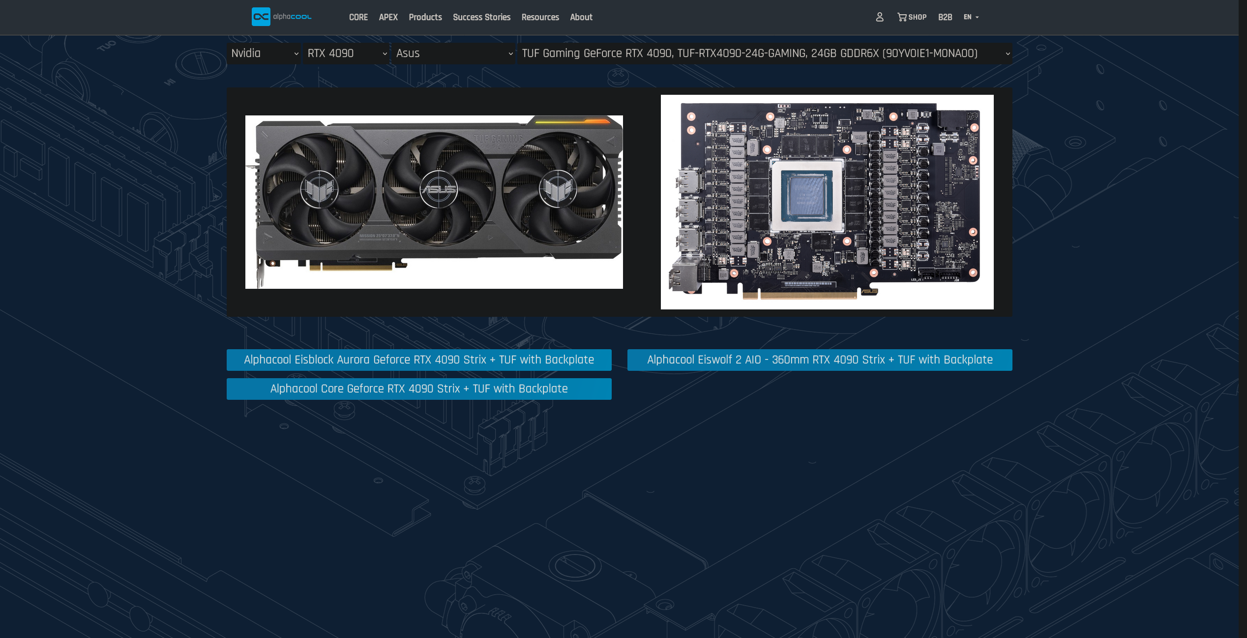 ASUS TUF Gaming GeForce RTX 4090 24GB GDDR6X  GPU Waterblock.png