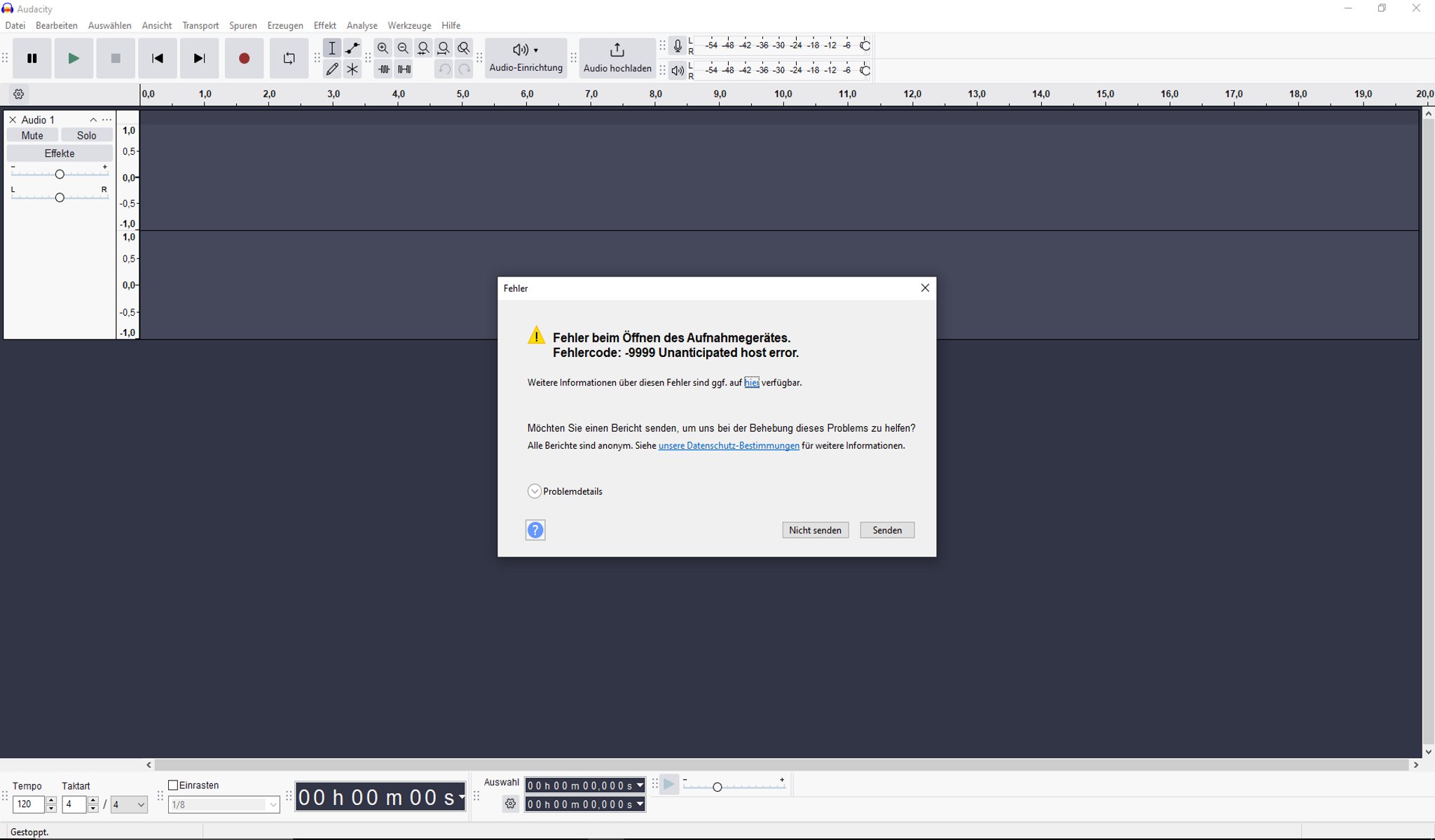 Audacity Unbekannter Fehler.jpg