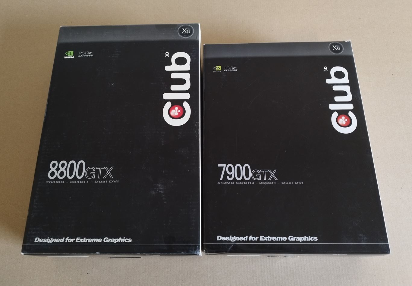 Club 3d 7900GTX, 8800GTX.JPG
