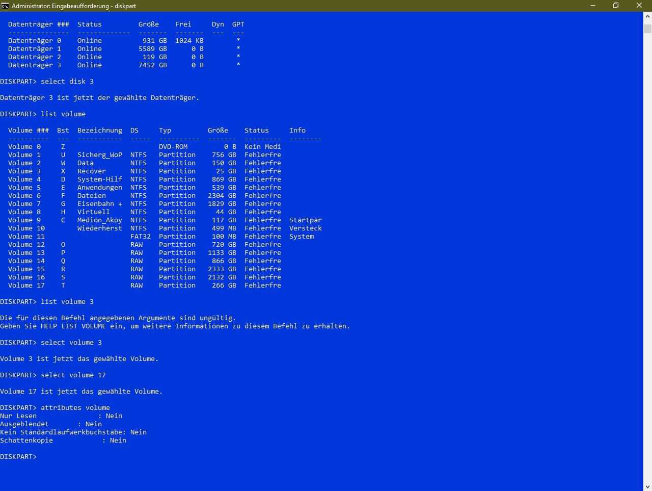 Diskpart - Bild 01