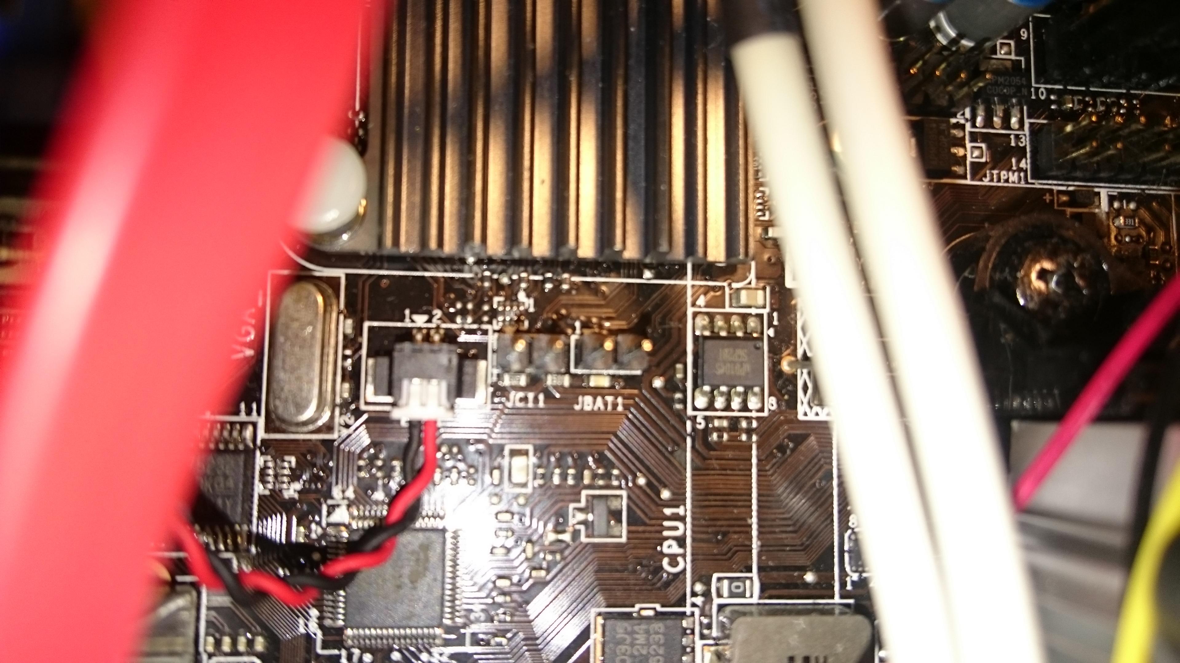 Bios Reset via CMOS Jumper: Probleme mit der Zeichensprache in