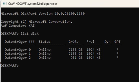Eigenes Laufwerk nicht mehr angezeigt - Screenshot 2025-06-06 153351.jpg