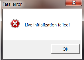 FlatOut Ultimate Carnage Error Meldung.png