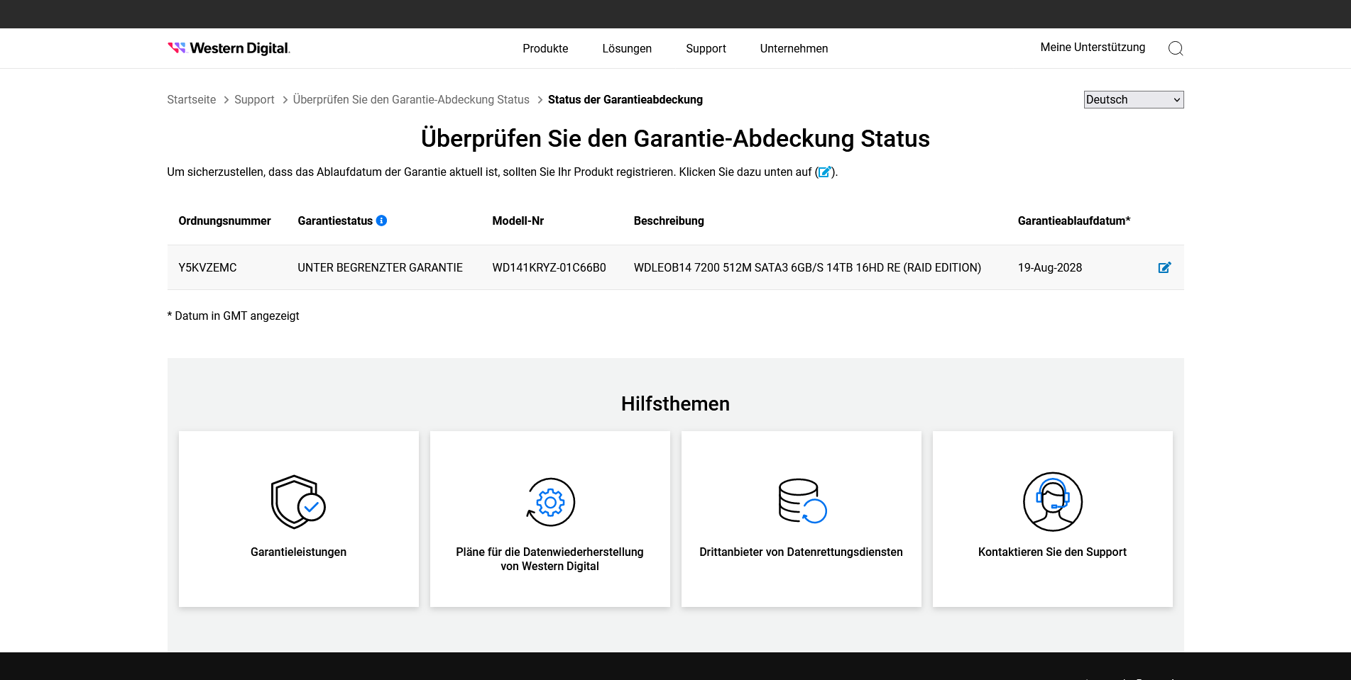Garantiestatus 14.04.2024 Recertified WD141KRYZ-01C66B0 (Y5KVZEMC).png