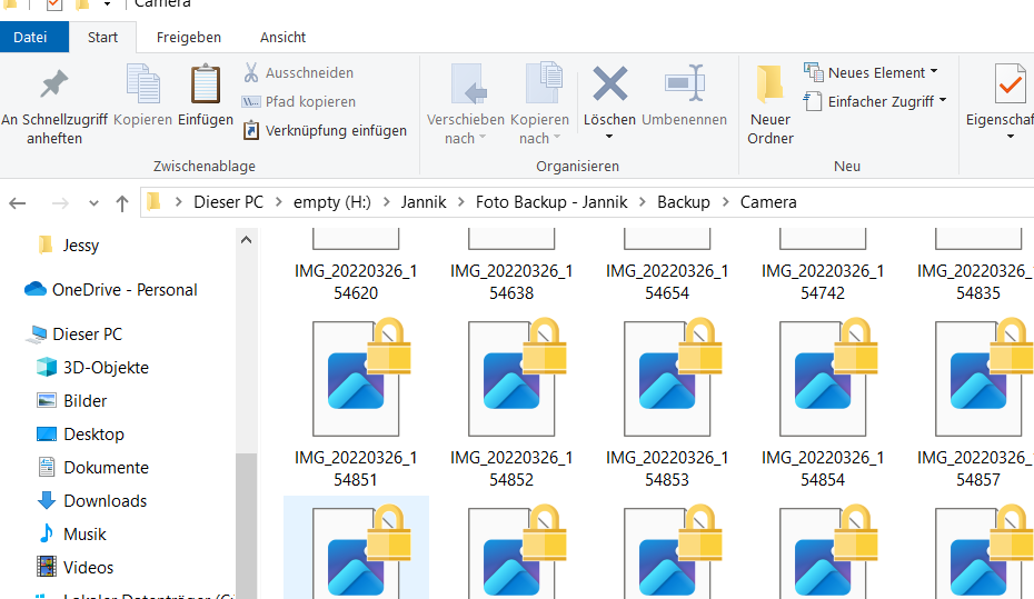 Gesperrte Fotos im Backup Ordner der HDD.png