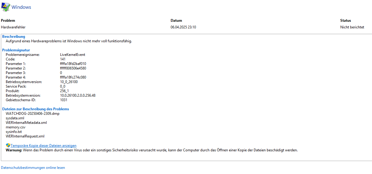 hardwarefehler zuverlässigkeitsverlauf.png