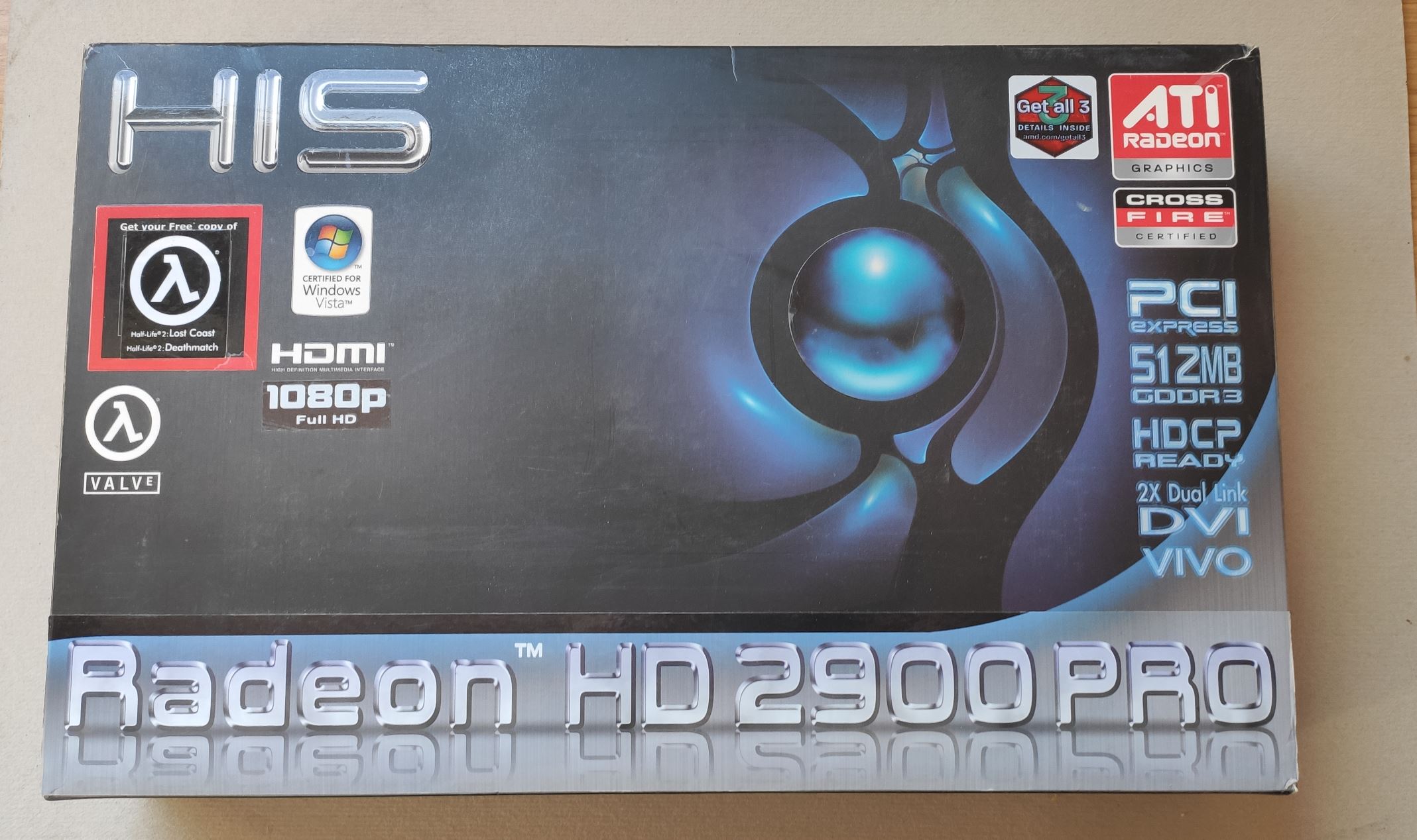 HIS Radeon 2900 Pro.JPG