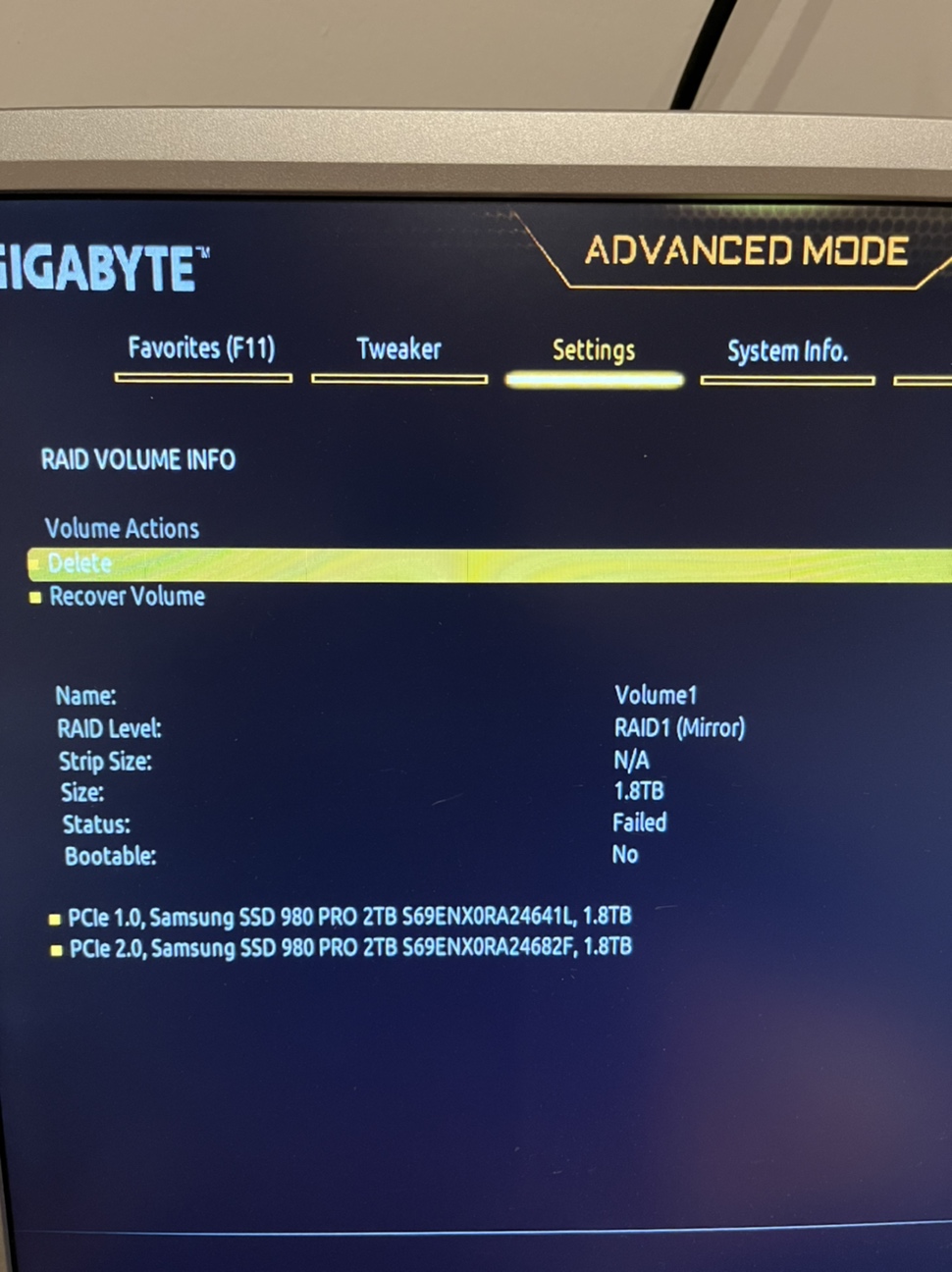 Intel Rst Vmd Driver