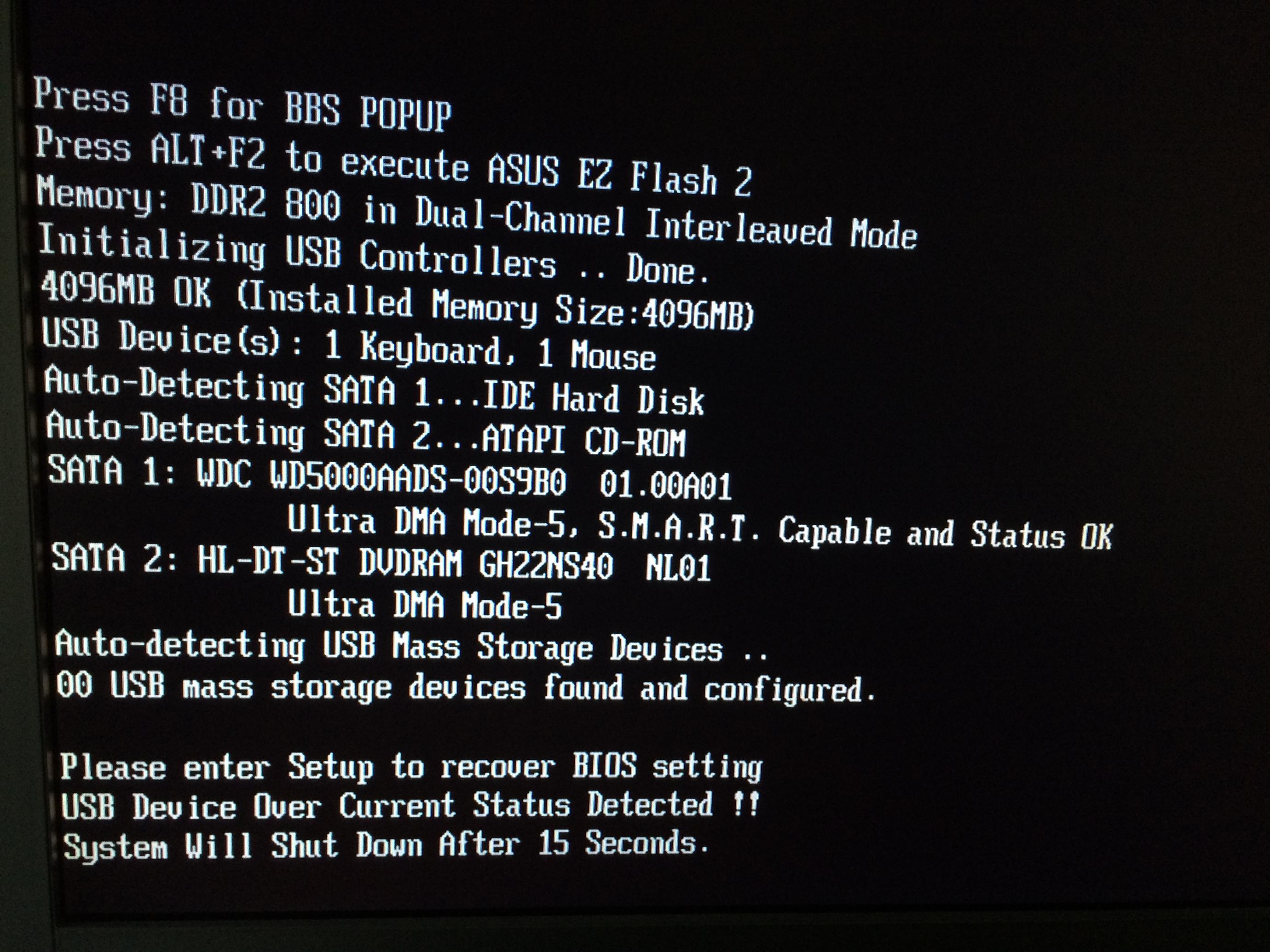 Usb Device Over Current Status Detected Computerbase Forum