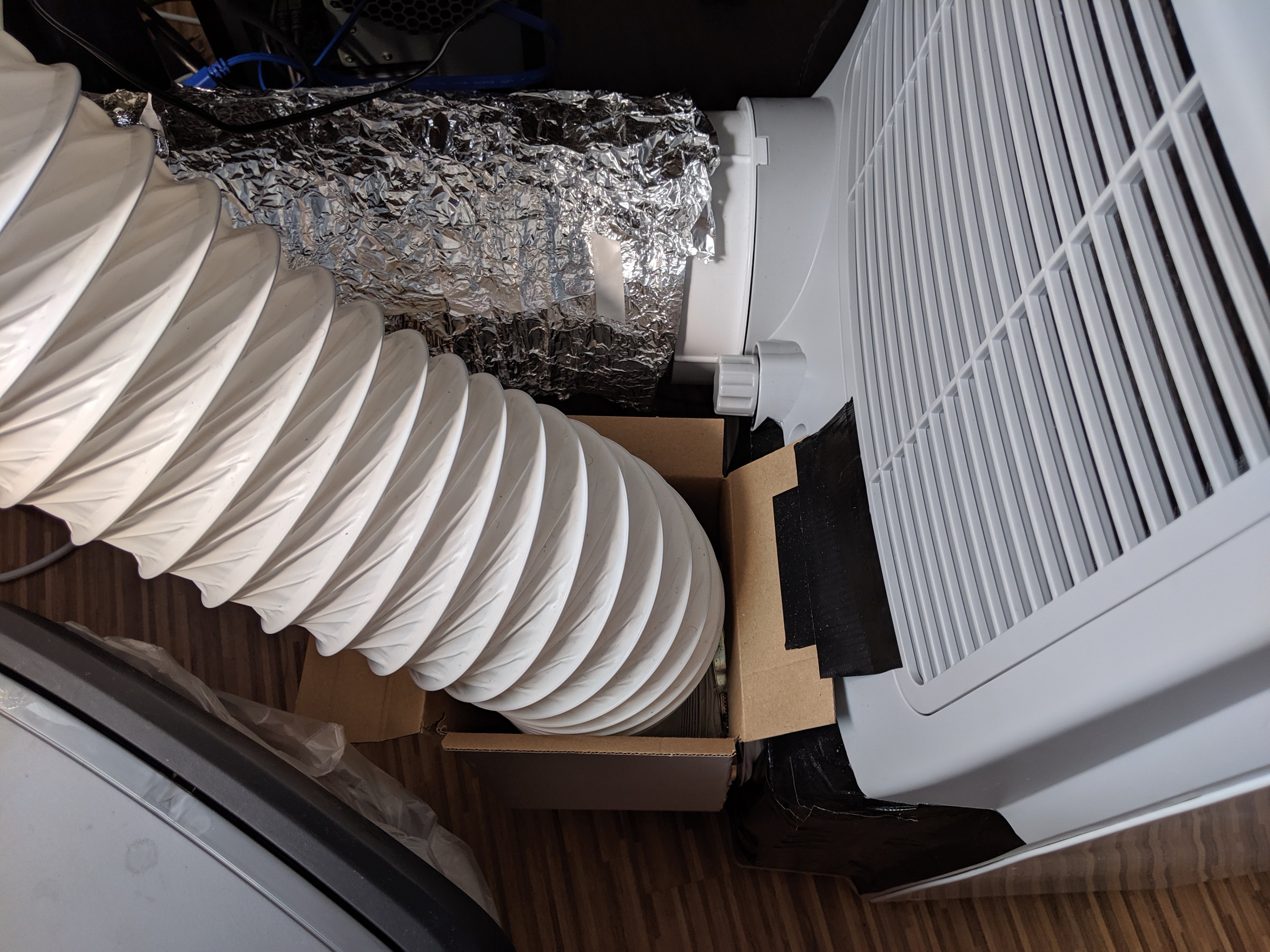 AOZU Klimaanlagen-Reinigungsbeutel, PVC und wasserdichtes Tuch Blaue  Klimaanlagen-Reinigungshülle für Klimaanlagen mit einem Umfang von weniger  3,2 Metern : : Küche, Haushalt & Wohnen