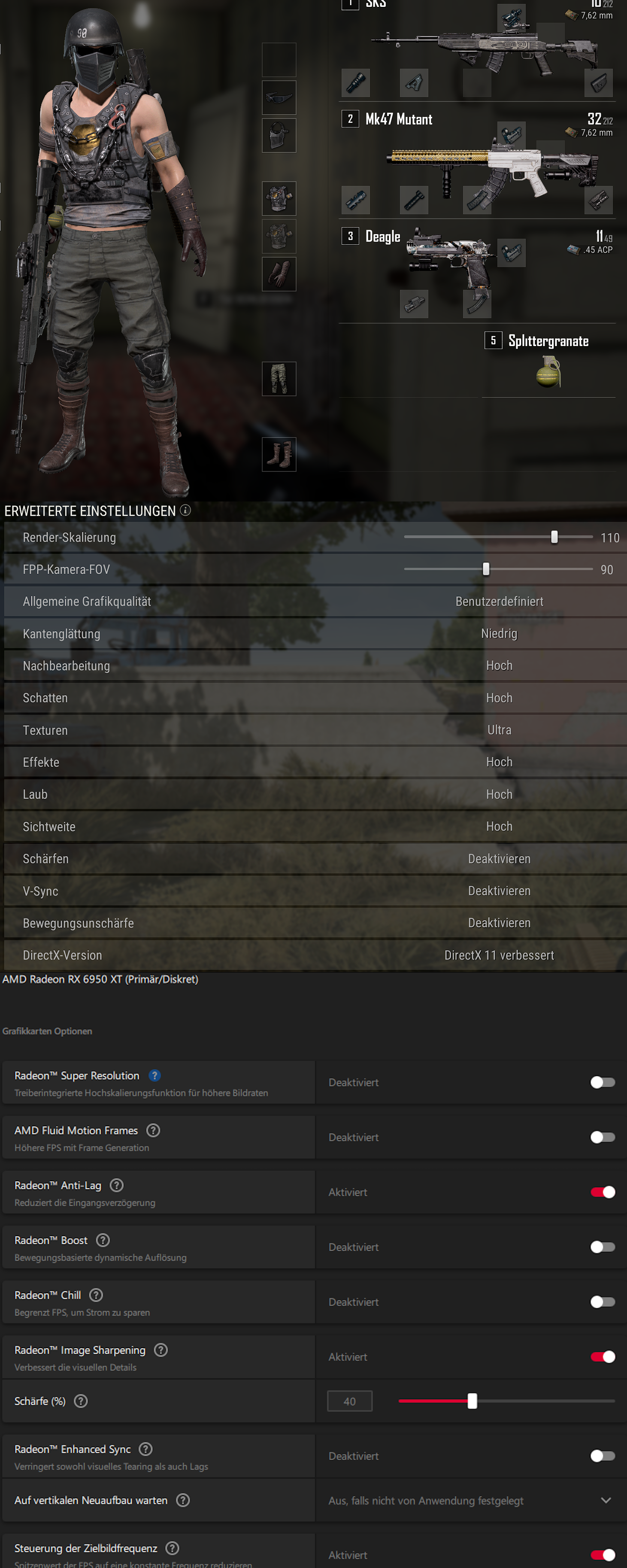 Kallis PUBG Settings.png