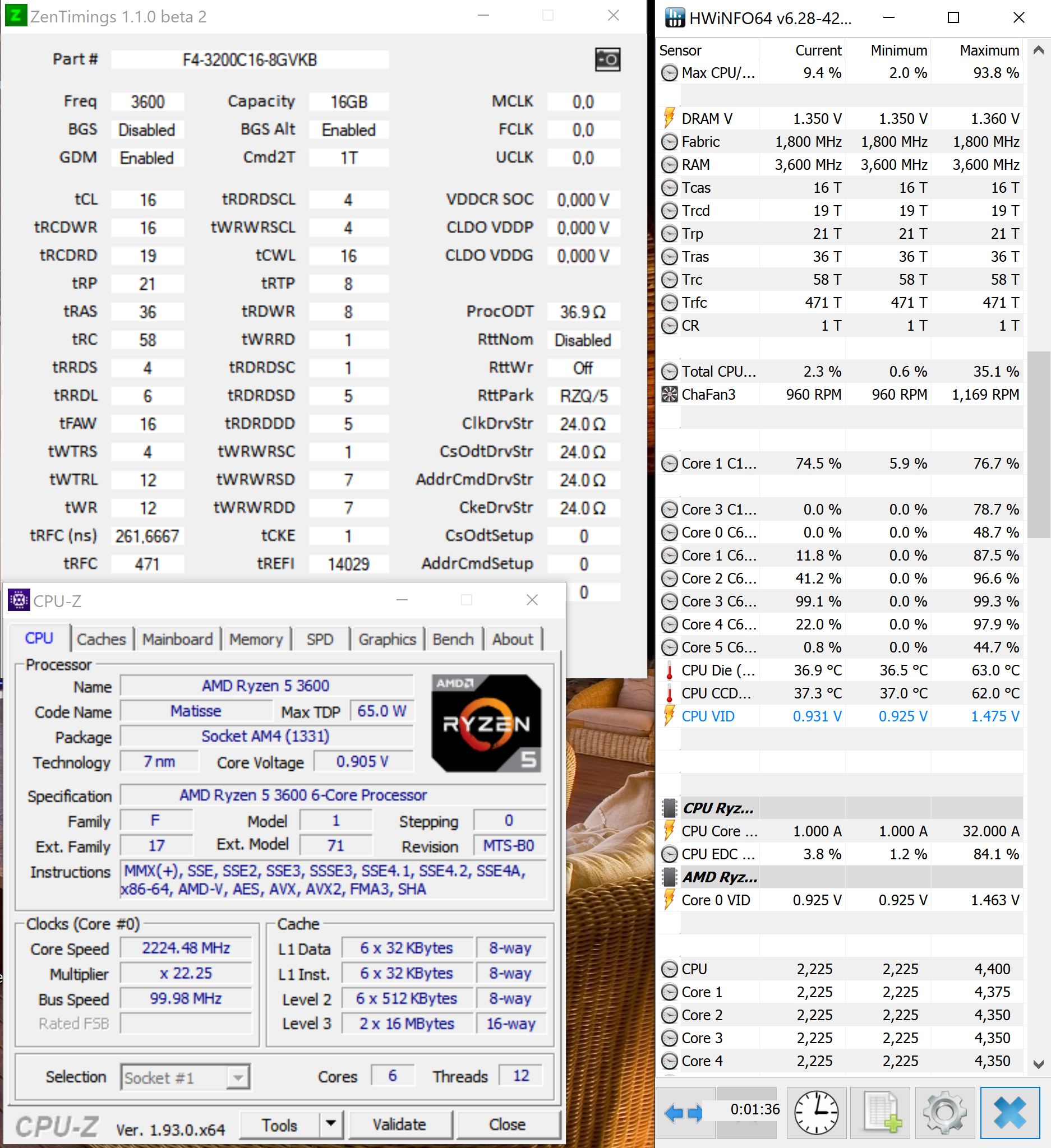 kryss zentimings beta ryzen 3600 stock.JPG