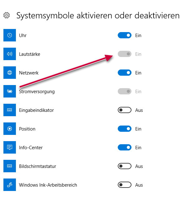 Lautsprechersymbol Aus Dem Hinweisbereich Der Taskleiste Verschwunden Computerbase Forum