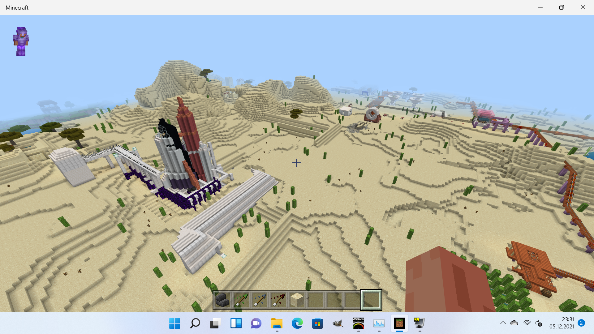 Minecraft Pyramide 16 Chunks 8xAA 001.png