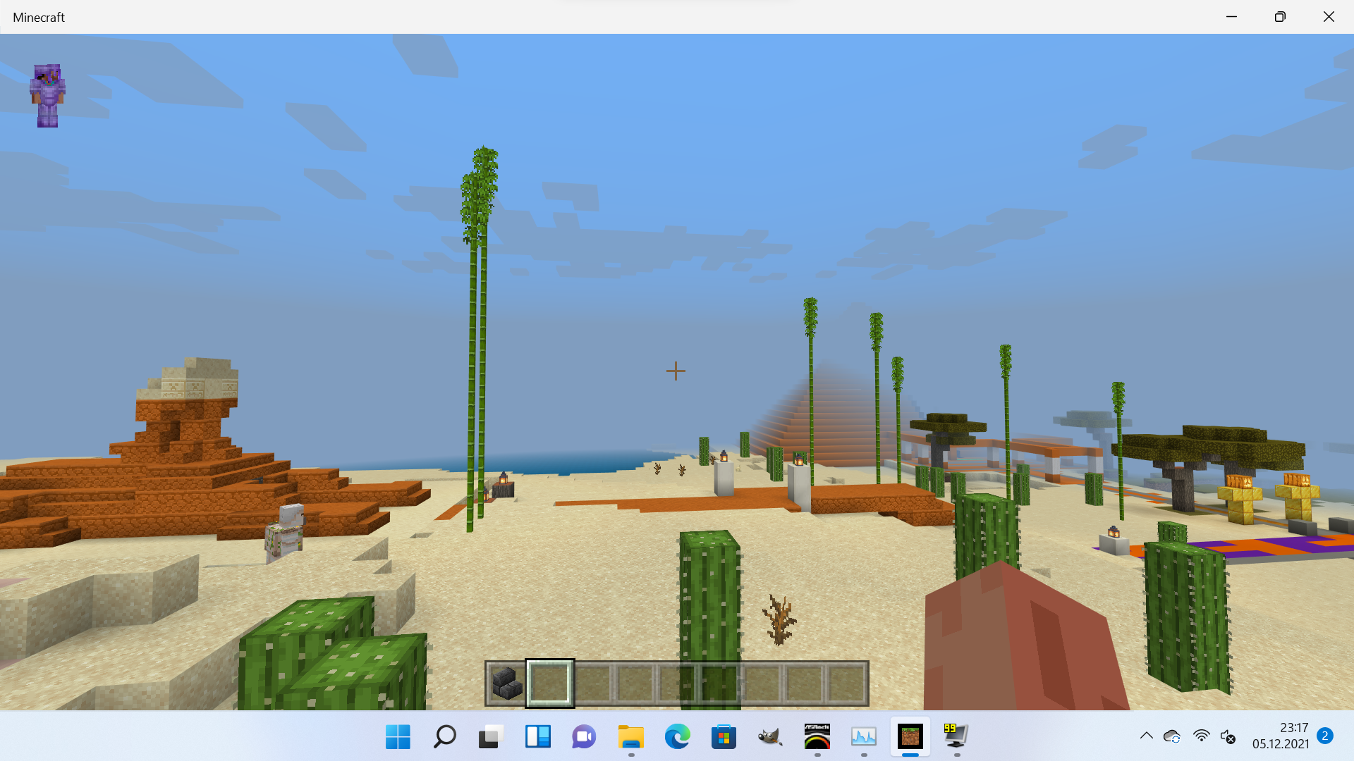 Minecraft Pyramide 6 Chunks 8xAA.png