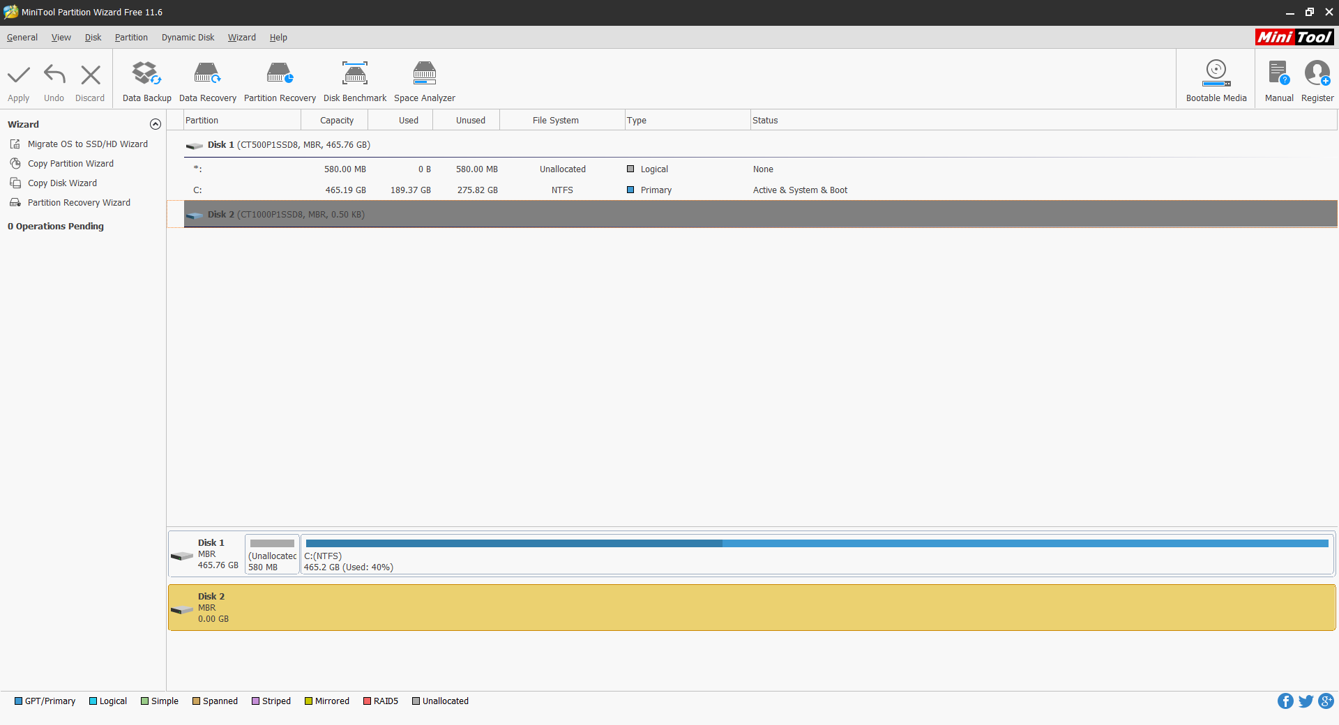MiniTool Partition Wizard Free 11.6 16.02.2020 01_29_32.png