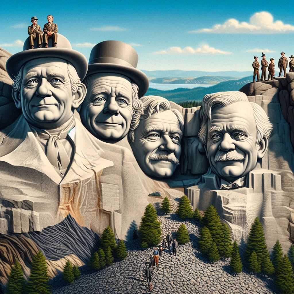 Mount Rushmore with the heads of famous German comedians.jpg