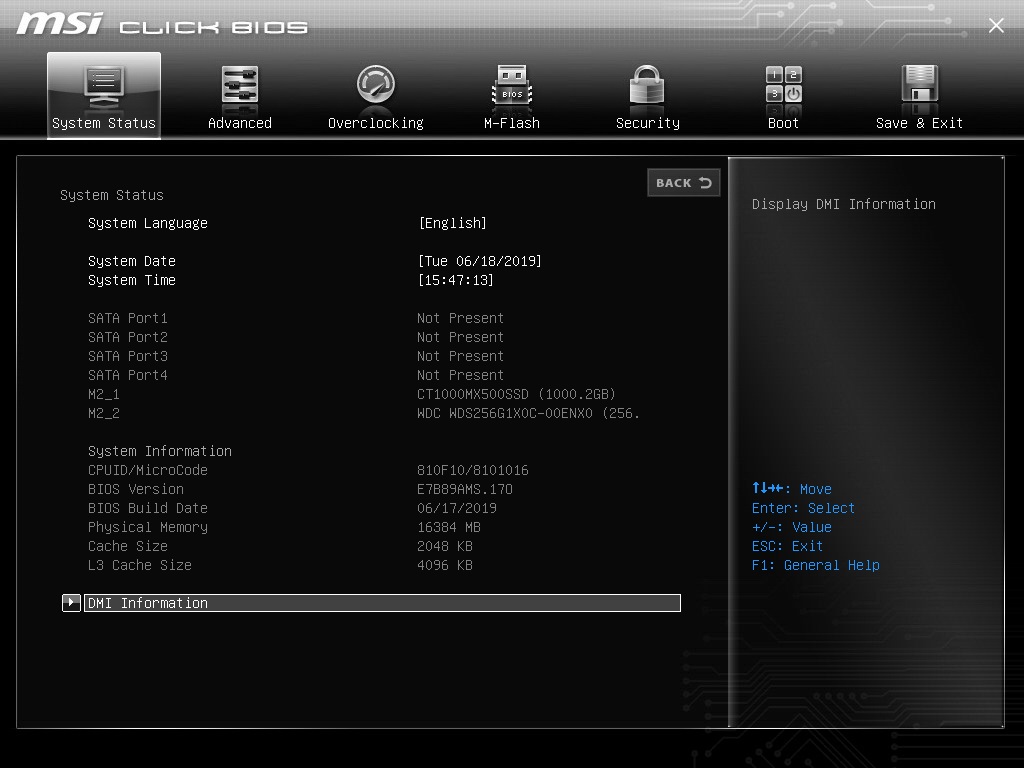 MSI BIOS neue Oberfläche jetzt besser? ComputerBase Forum