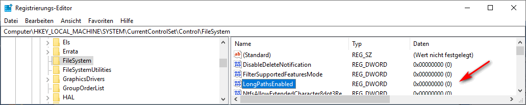 Regedit LongPathsEnabled.png