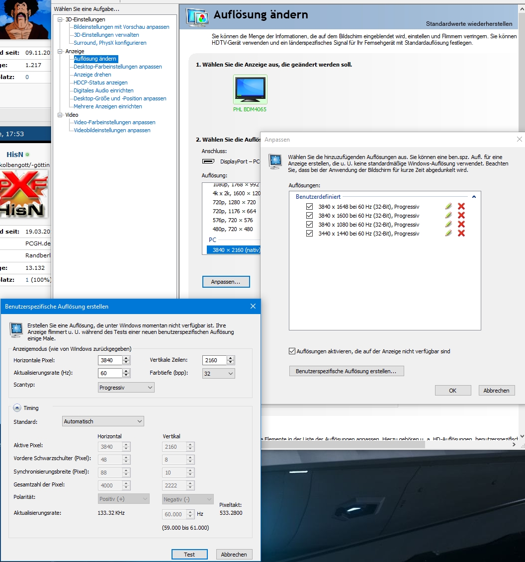 Was bringt die benutzerdefinierte Auflösung? | ComputerBase Forum