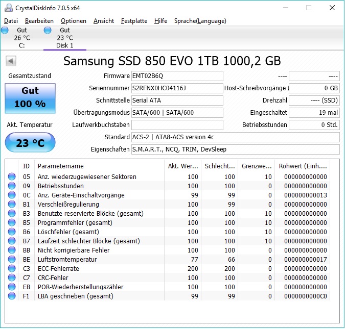 Samsung Ssd 850 Evo Wird Nicht Erkannt Defekt Computerbase Forum