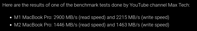Screenshot 2023-01-17 at 21-18-09 Entry-level M2 MacBook Pro has a slower SSD than M1 model.png