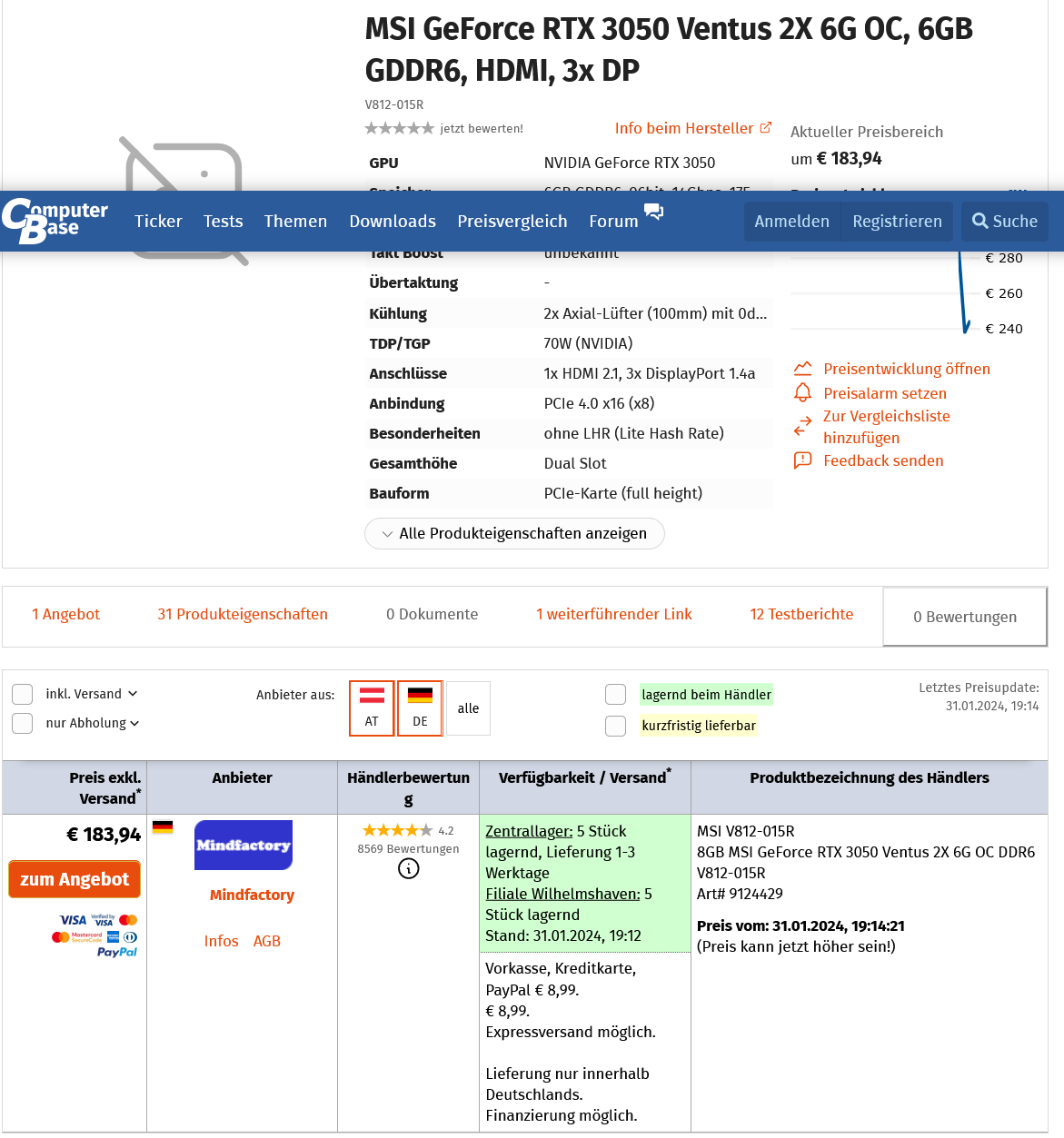 Screenshot 2024-01-31 at 19-20-20 MSI GeForce RTX 3050 Ventus 2X 6G OC 6GB GDDR6 HDMI 3x DP (V...png
