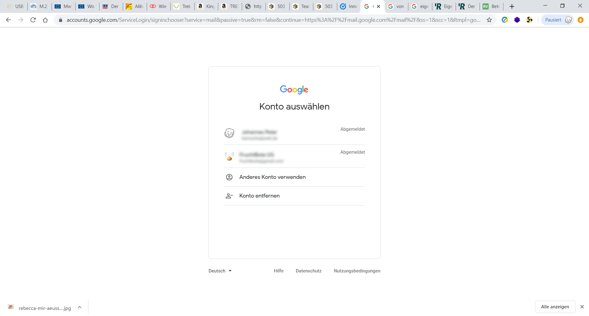 Von NUR EINEM GoogleKonto abmelden? ComputerBase Forum