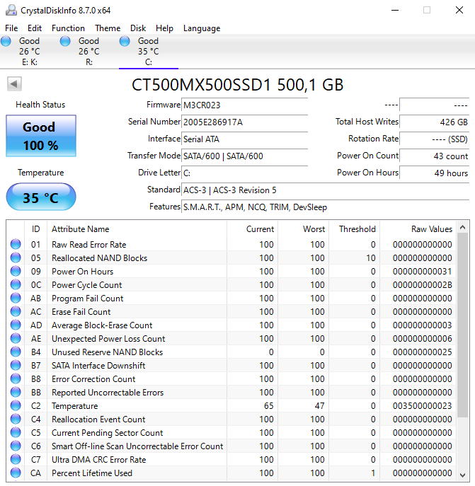 Screenshot CrystalDiskInfo Crucial SSD 500GB - 06.08.2020.png