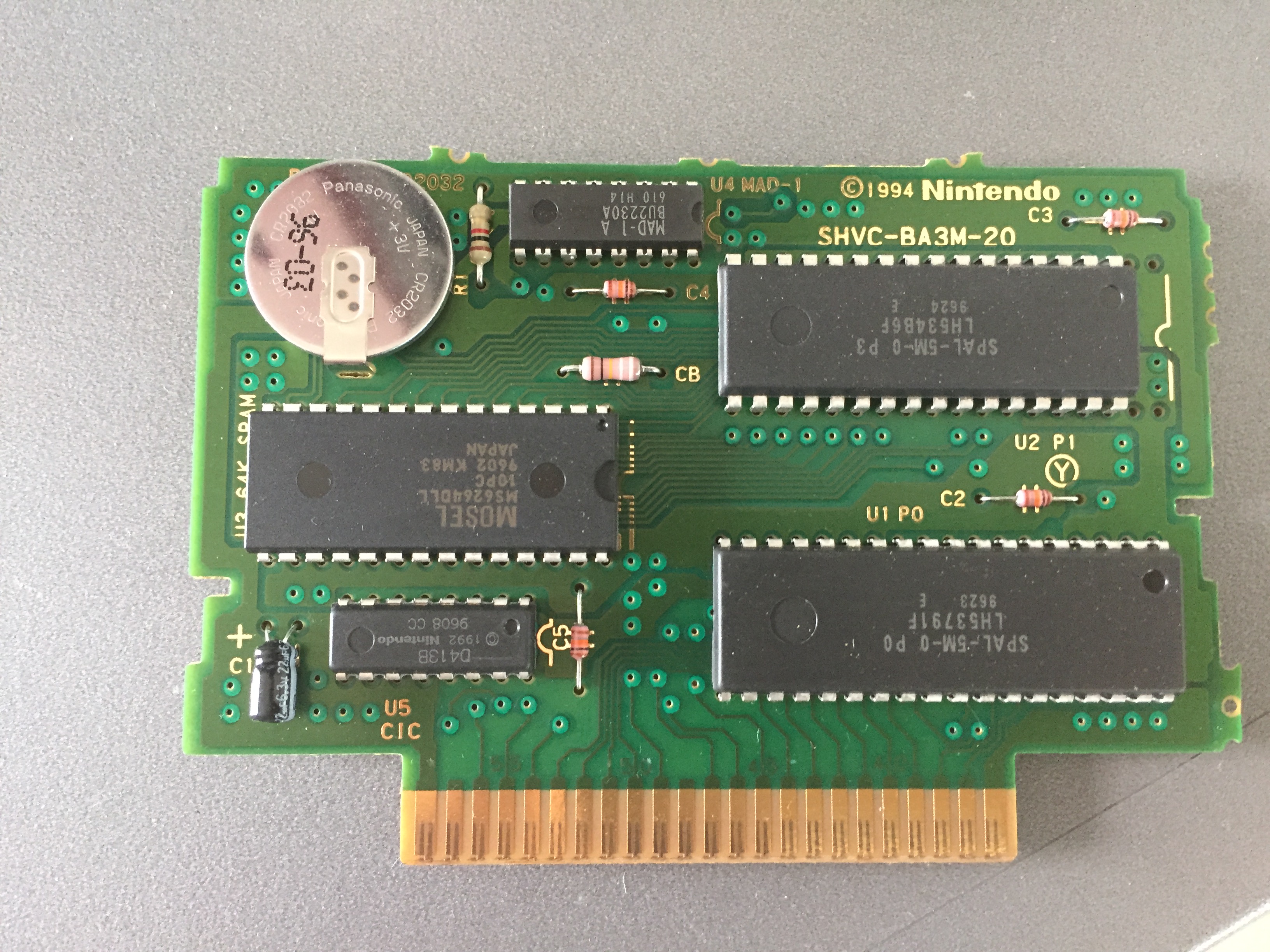SNES Modul PCB - Super Mario Allstars.JPG
