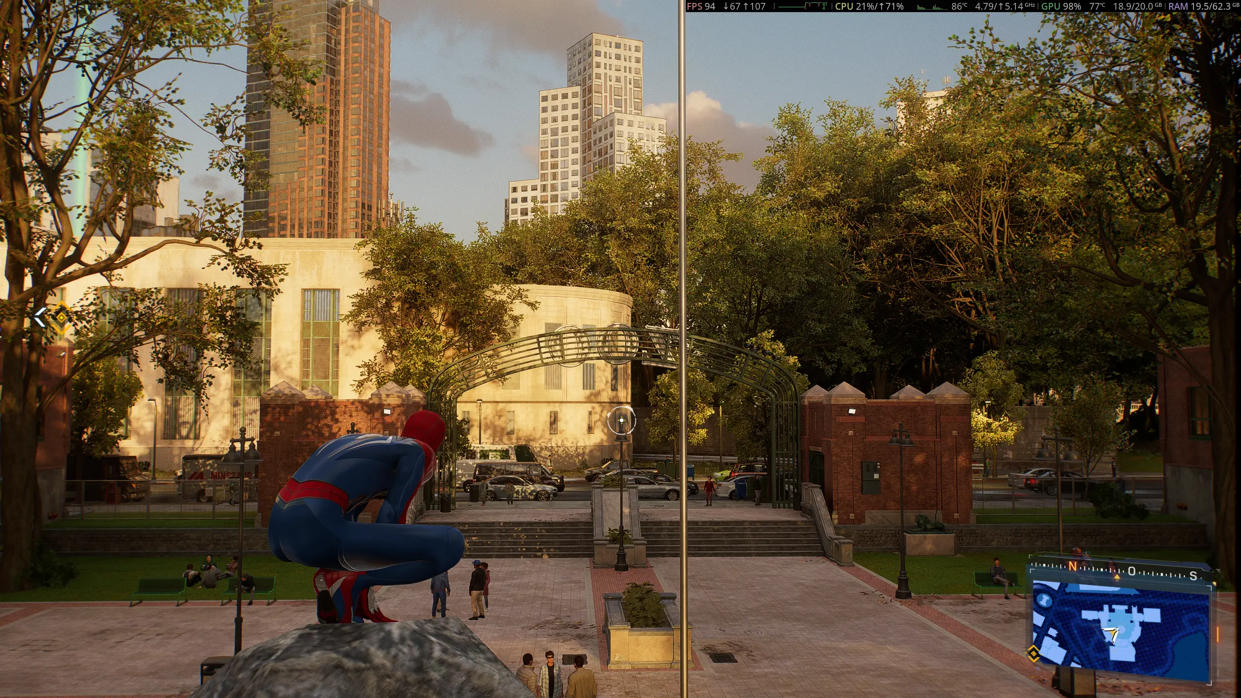 Spiderman mit FSR 4 und FG.webp