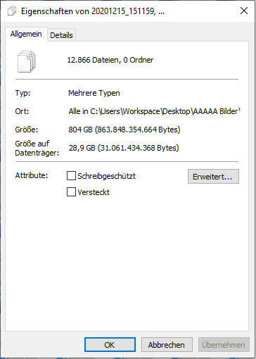 Strg+A dann Rechtsklick auf Eigenschaften.PNG