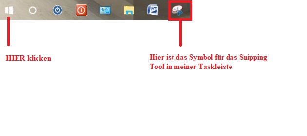 Windows Symbol und Snipping Tool.JPG